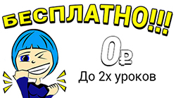 В Shko-la.ru вы можете пройти до двух(!) бесплатных пробных уроков
